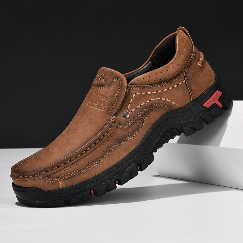 Men's Large Size Breathable Latex Insole Casual Shoes