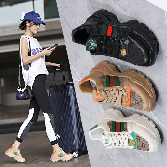 Women's Platform Dad European Goods Genuine Fashion Casual Shoes