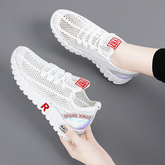 Women's Lightweight Mesh Leisure Soft Bottom Travel Sneakers