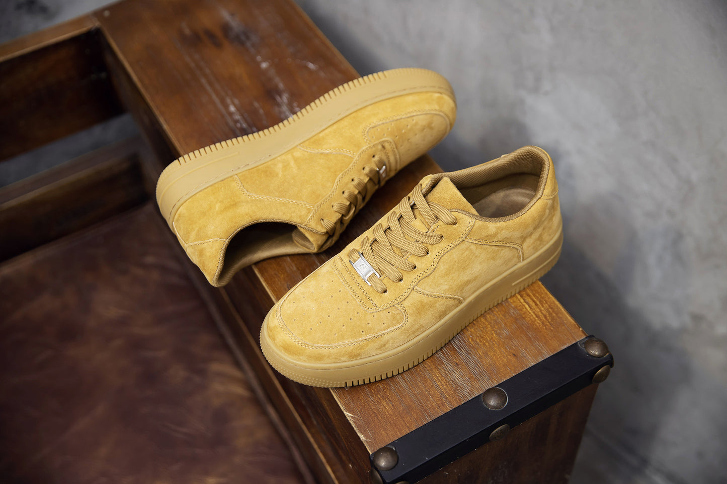Men's Suede Skate Sports Fashion Trendy Air Sneakers