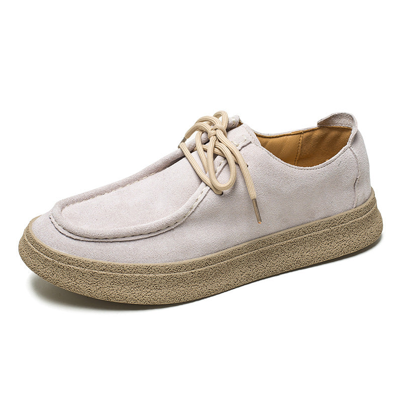 Men's Retro Suede Outdoor Trendy Green Fashion Casual Shoes