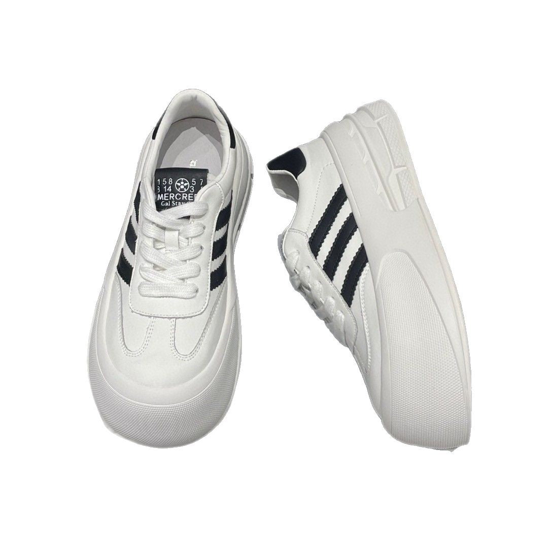 Women's Spring Thick Sole Height Increasing With Sneakers