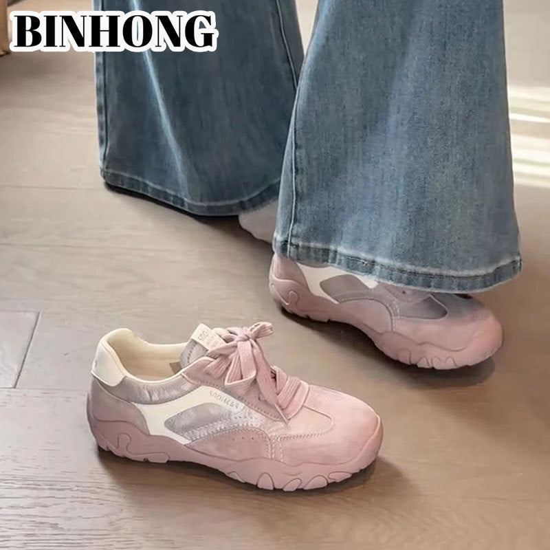 Women's Hidden Platform German Training Cortez Dad Women's Shoes