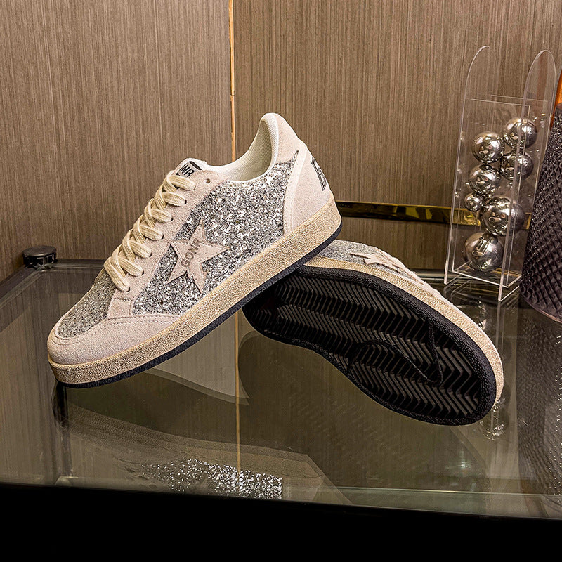 Little Dirty Board Street Shot White Sneakers