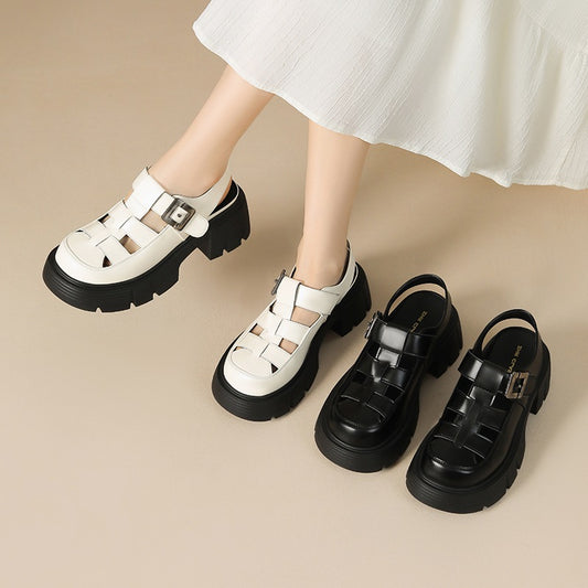 Women's Bandage Dress Slimming Beach Korean Style Sandals
