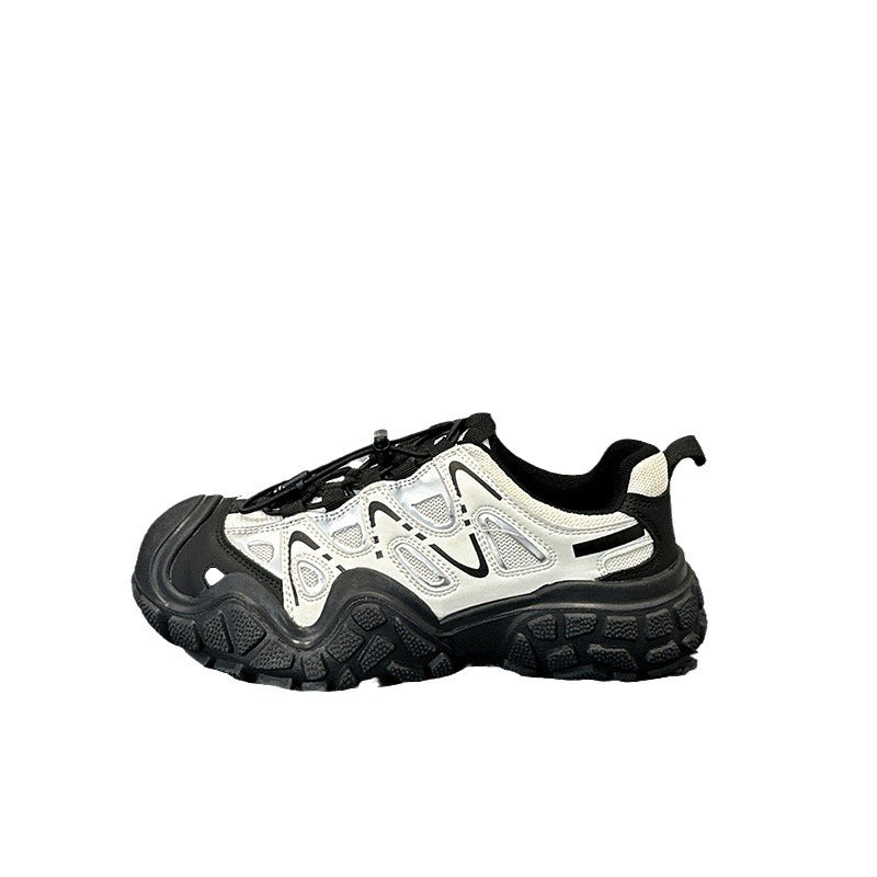 Women's & Men's Platform Outdoor Hiking Board Mountain Drawstring Sneakers