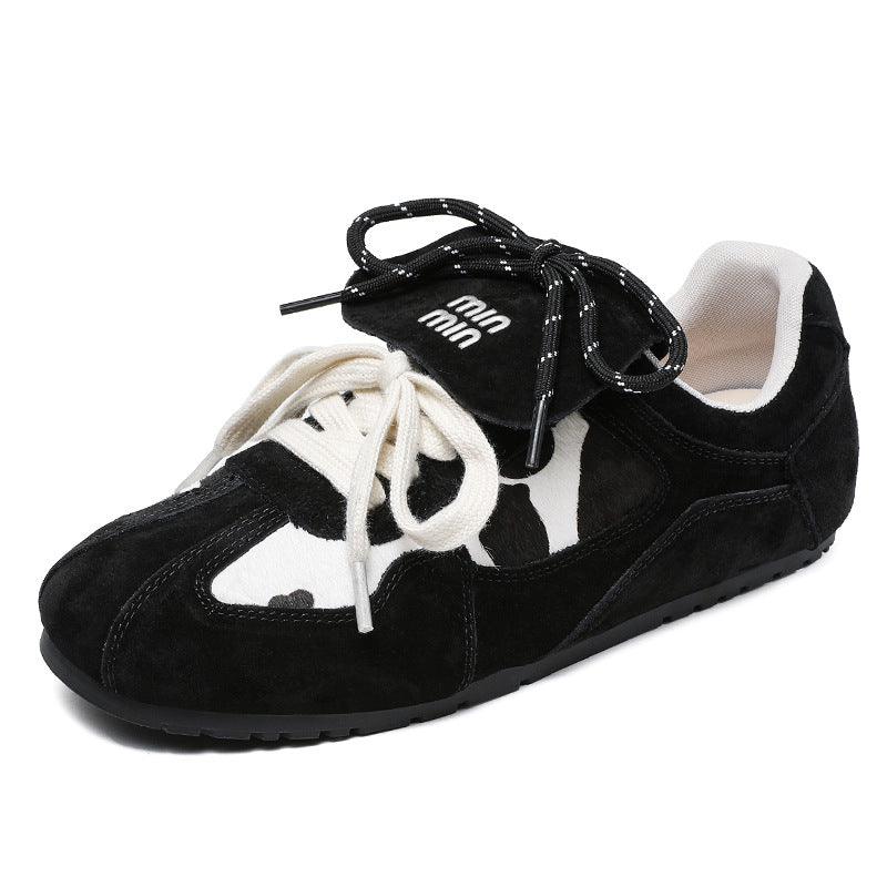 Women's Autumn Korean Style Flat Inner Height Sneakers