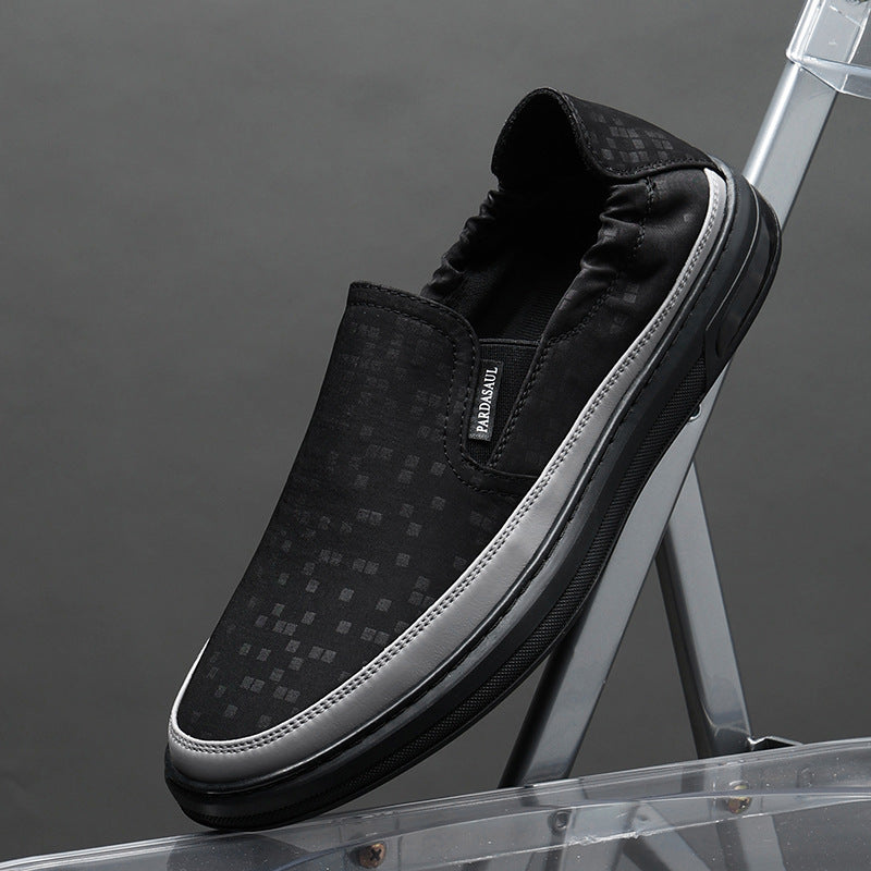 Men's Old Cloth Soft Bottom Summer Slip-on Canvas Shoes