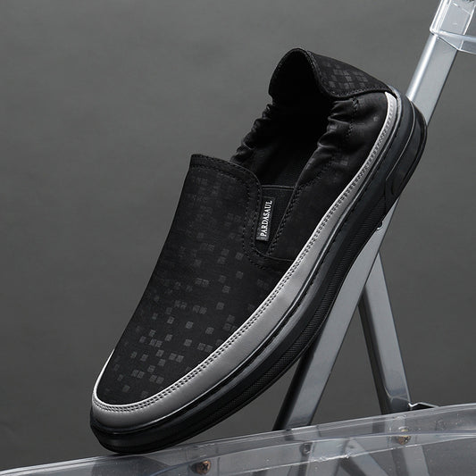 Men's Old Cloth Soft Bottom Summer Slip-on Canvas Shoes
