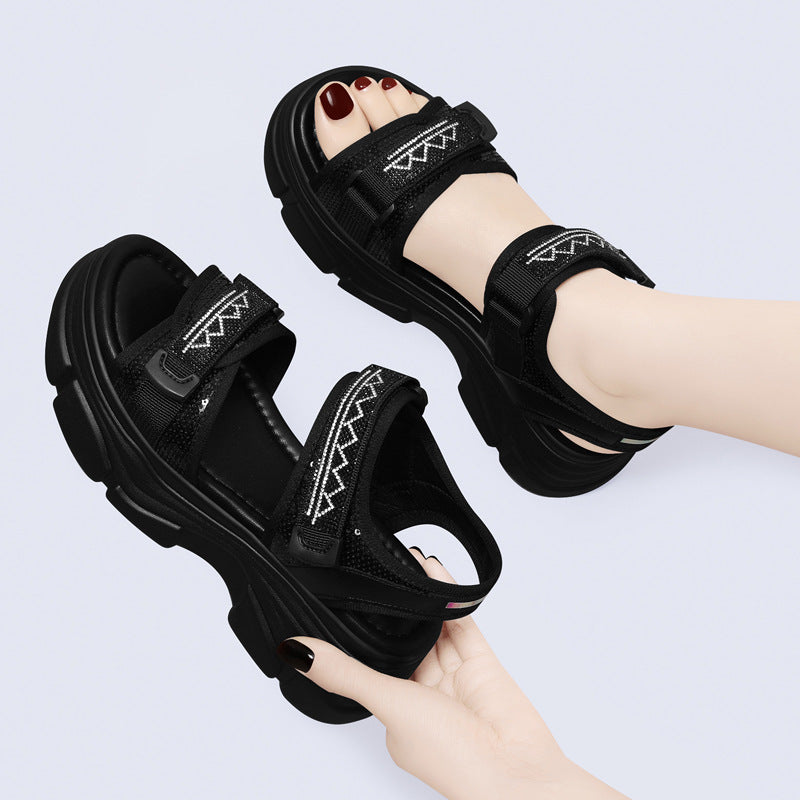 Women's Pretty Fashion Summer Fairy Wedge Sandals