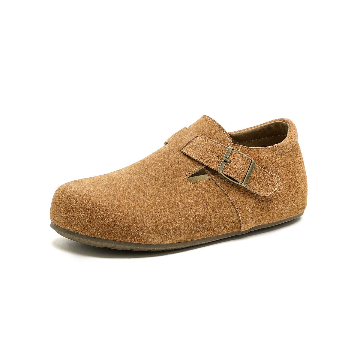 Cowhide Version Height Increasing Insole Female Insulated Women's Casual Shoes