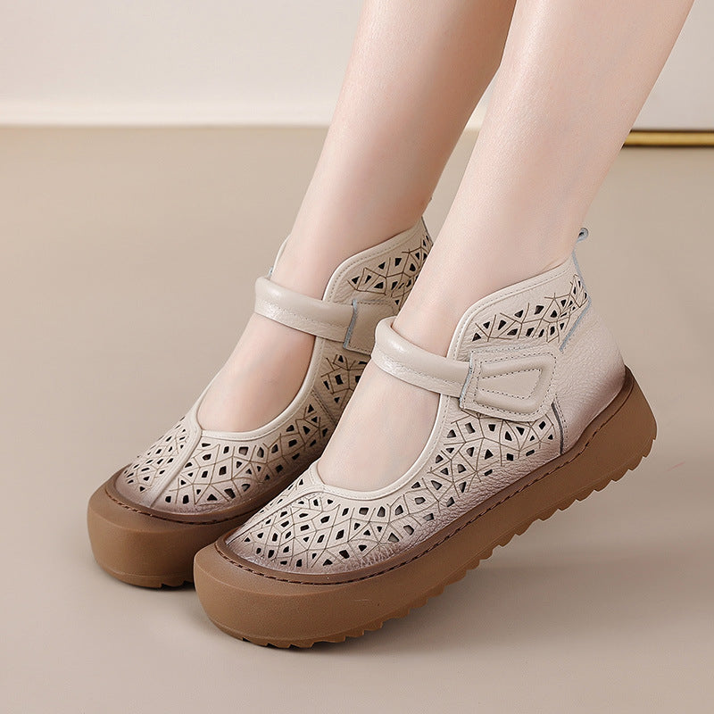 Women's Bottom Mother Summer Retro Handmade Old Sandals