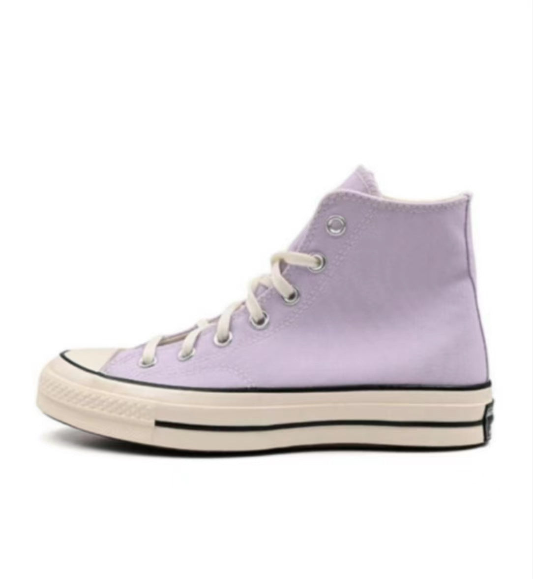 Double Circumference Vulcanized Retro Cheese Yellow Canvas Shoes
