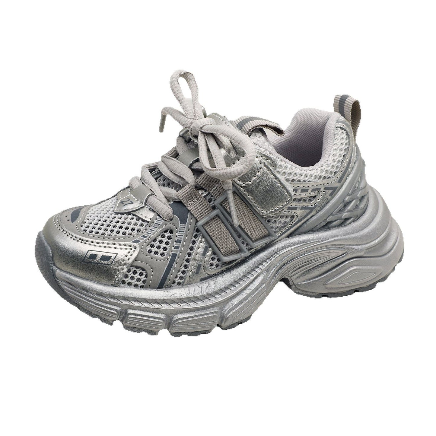Children's Summer Single Mesh Breathable Boys Dad Kid's Sneakers