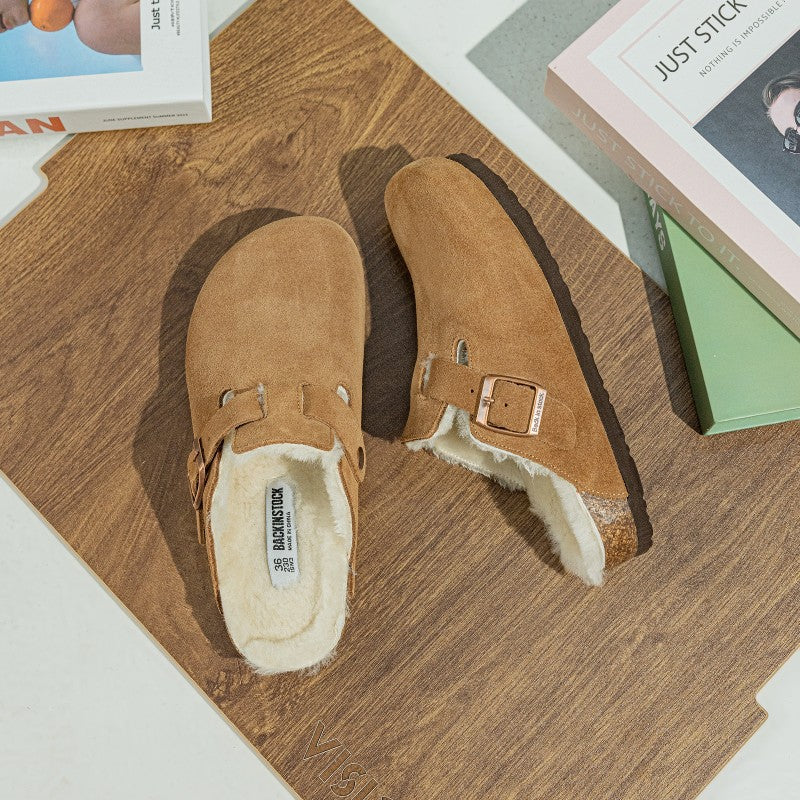 Women's Wear Half Pack Retro Couple Lazy Sandals