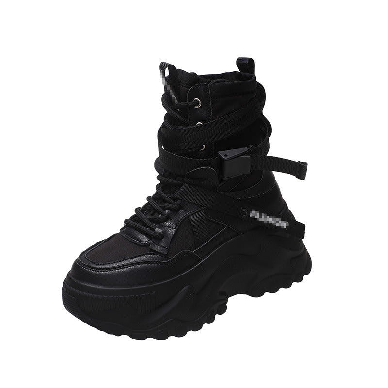 Women's Roman Style Spring Korean Platform Height Casual Shoes