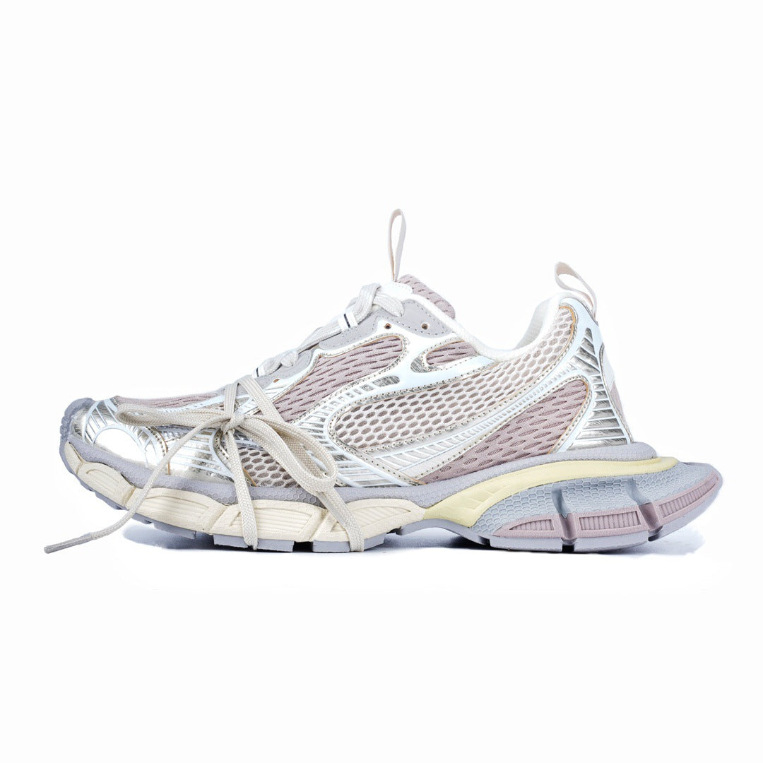 Women's & Men's Paris Th Generation Retro Strap Dad Sneakers