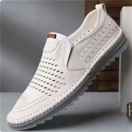 Men's Dad Summer Fashion Soft Bottom Slip-on Casual Shoes