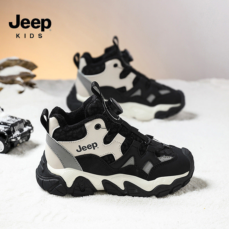 Children's Jeep Winter Surface Two Cotton Thermal Sneakers