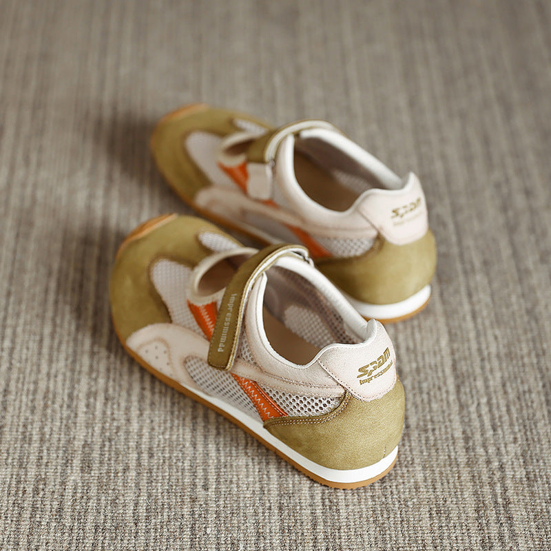 Women's Mesh Breathable Mary Jane Korean Hollow Casual Shoes