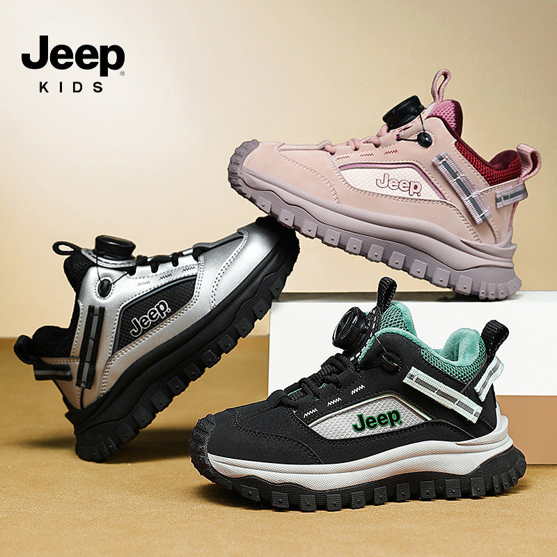 Children's Popular Slip-on Boys Running Waterproof Kid's Sneakers