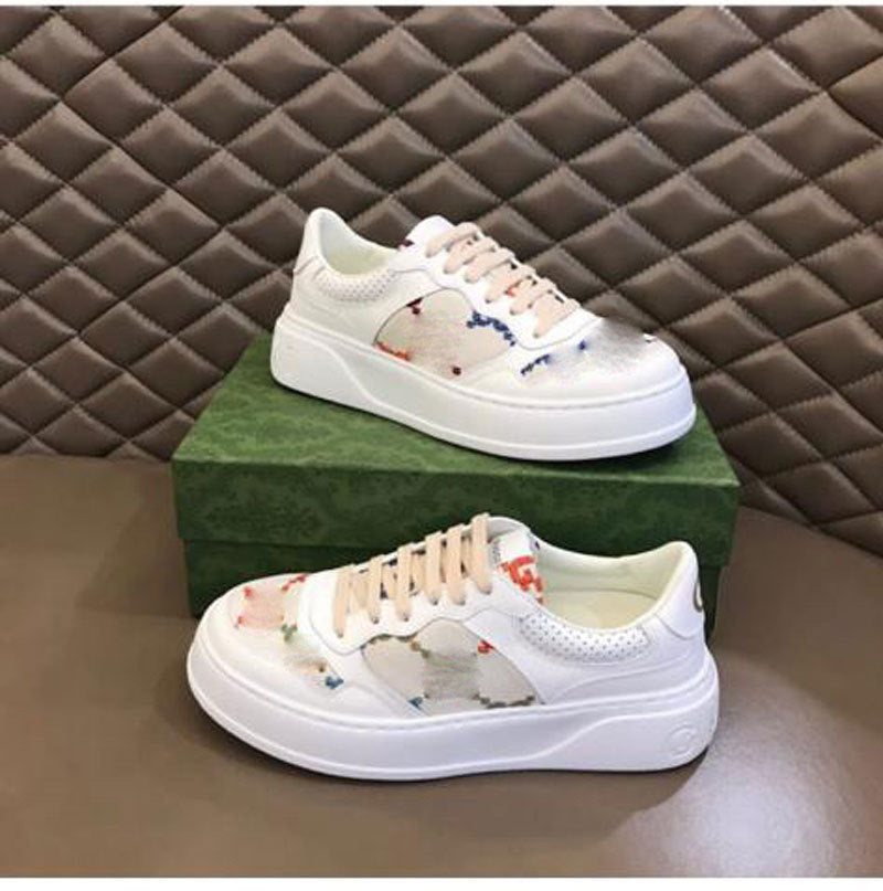 Women's Platform Height Increasing Leisure Biscuit Shape Casual Shoes