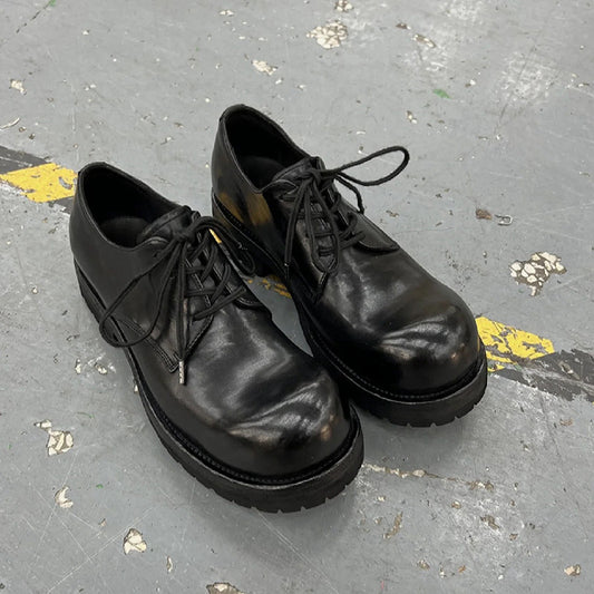 Women's & Men's Year Handmade Genuine Bottom Horse Washed Loafers