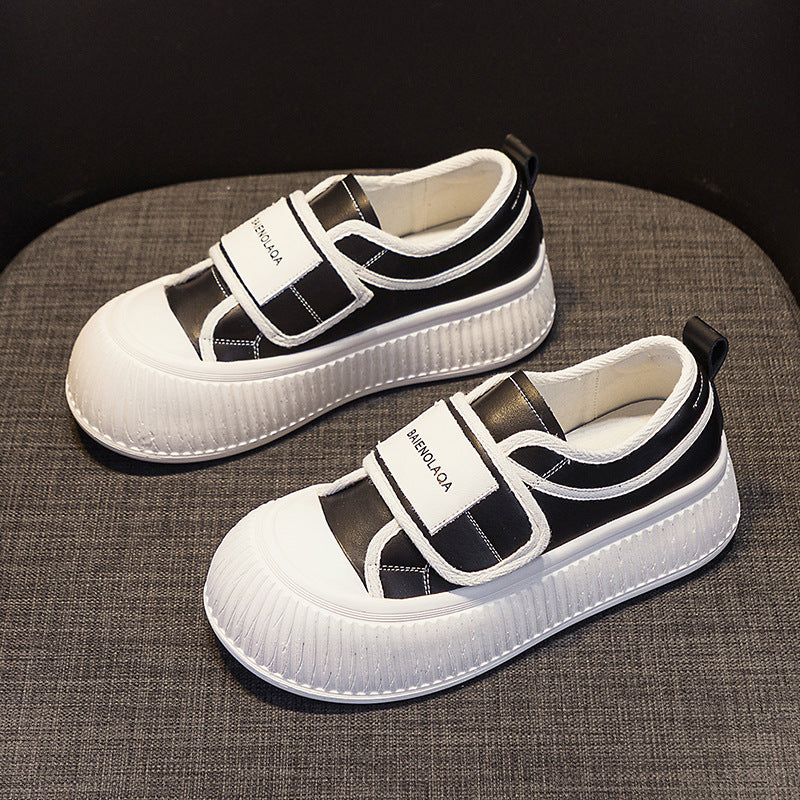Head Bread Minority White Fisherman Breathable Casual Shoes