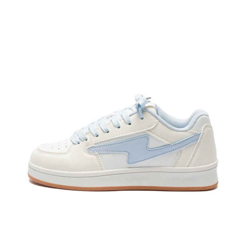 Women's Korean Style Breathable Platform Lightweight Retro Sneakers