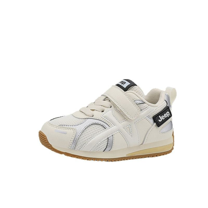Women's & Children's Spring Moral Training White Kid's Sneakers