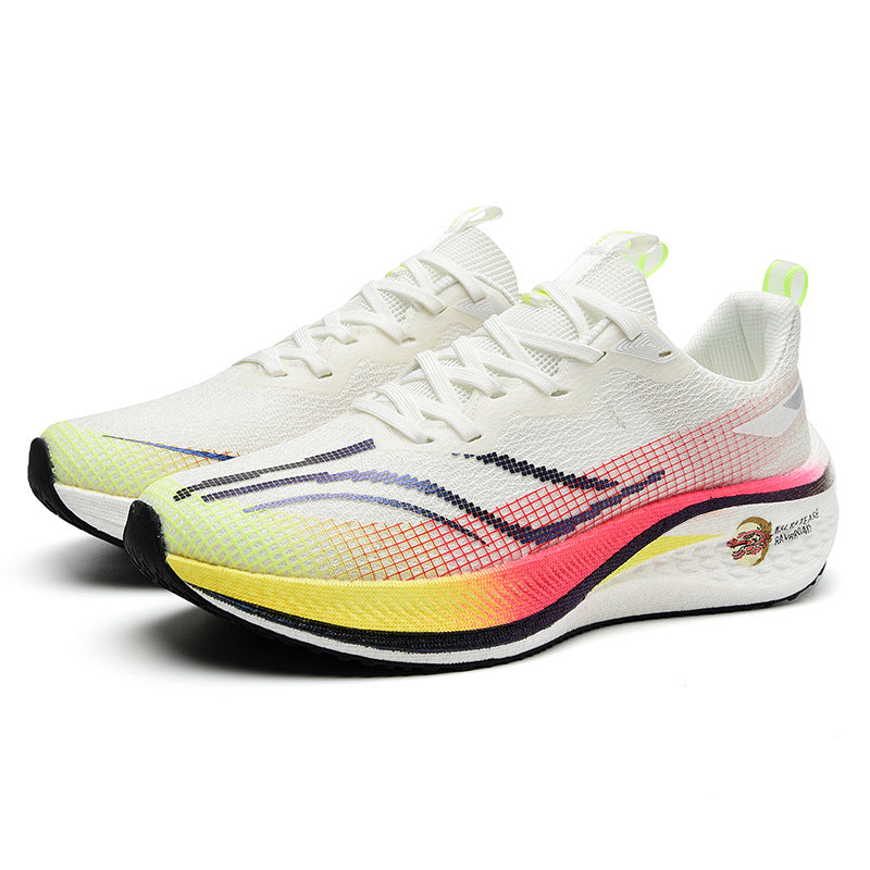 Men's Running Carbon Plate Shock Absorption Flying Sneakers