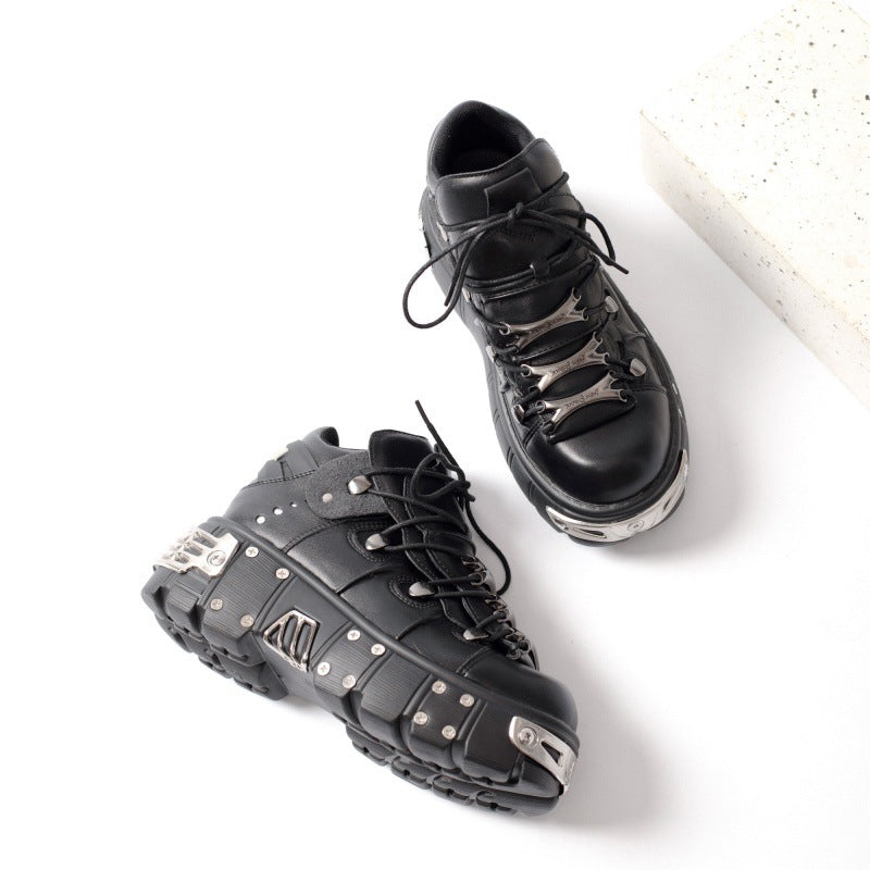 Women's Size Dad Platform Russian Heavy Metal Women's Shoes