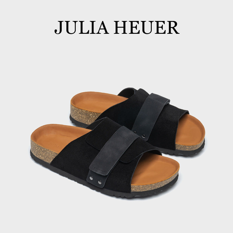 Women's & Men's German Niche Velcro Couple Sandals