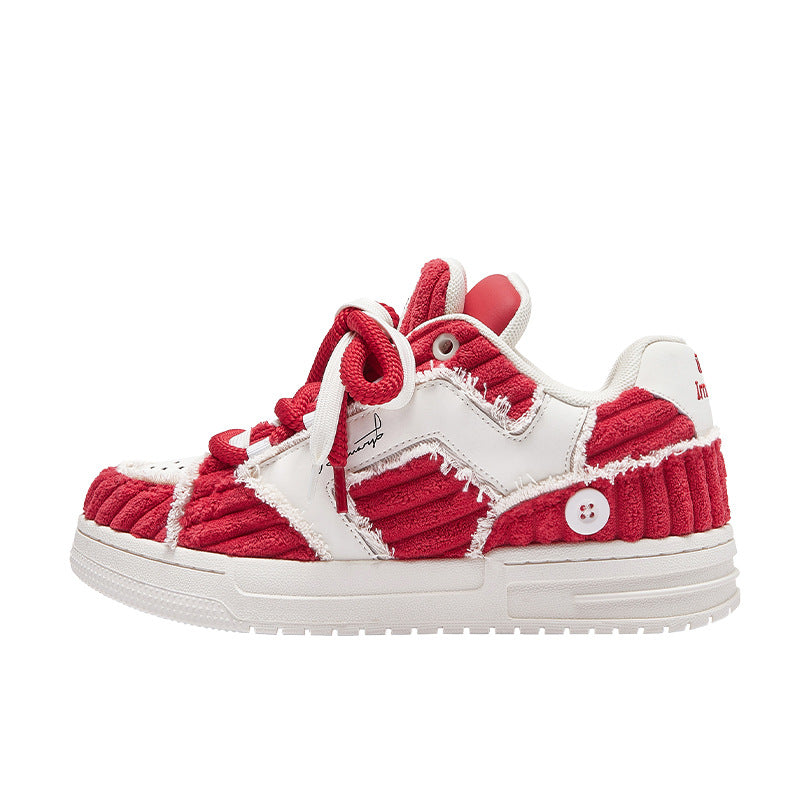 Women's & Men's Special Edition Teacher's Double Tongue Trendy Sneakers