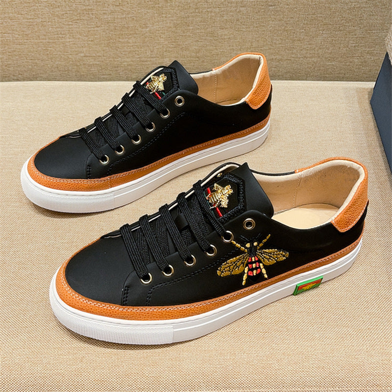 Women's & Men's High Version Embroidery Quality Board Little Sneakers