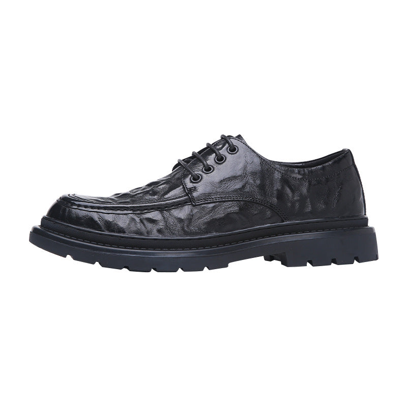 Men's Business Formal Wear Sheepskin Summer Office Leather Shoes