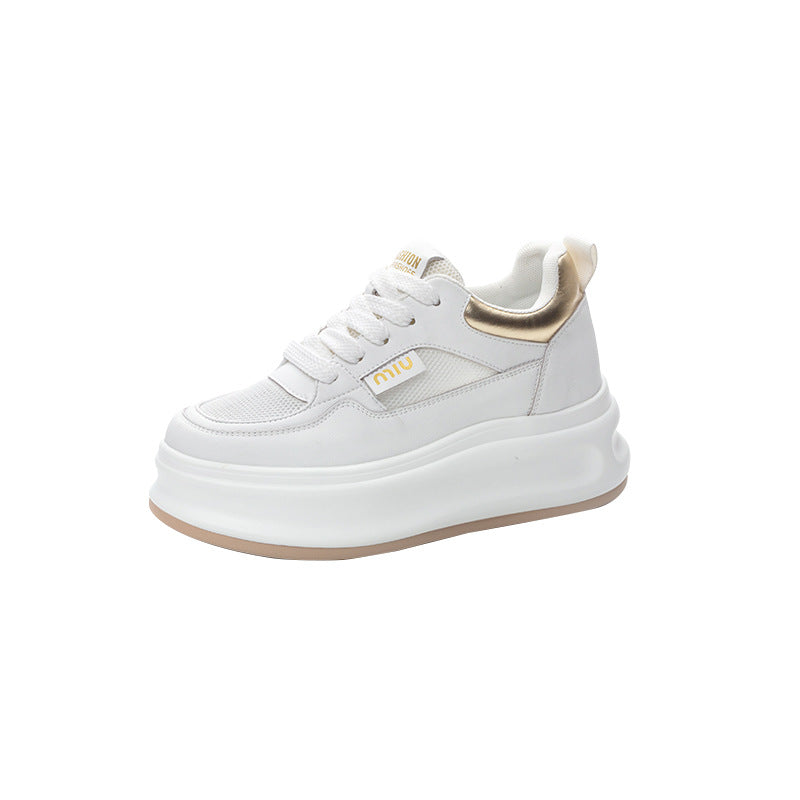 Women's Spring Korean Style Hidden White Platform Women's Casual Shoes