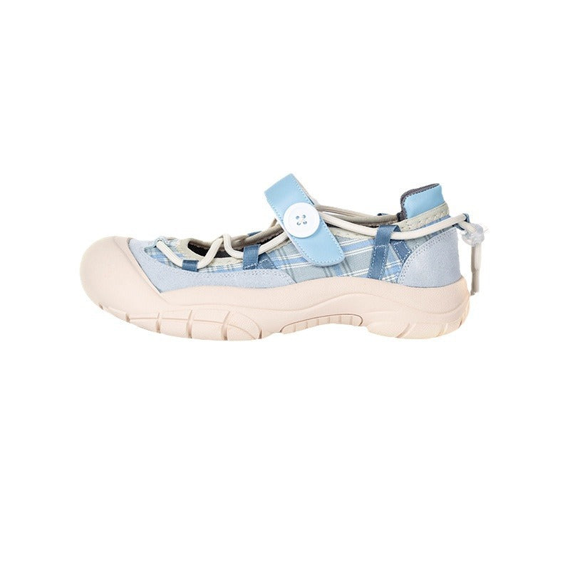 Women's Sports Leisure Velcro Retro Platform Summer Sandals