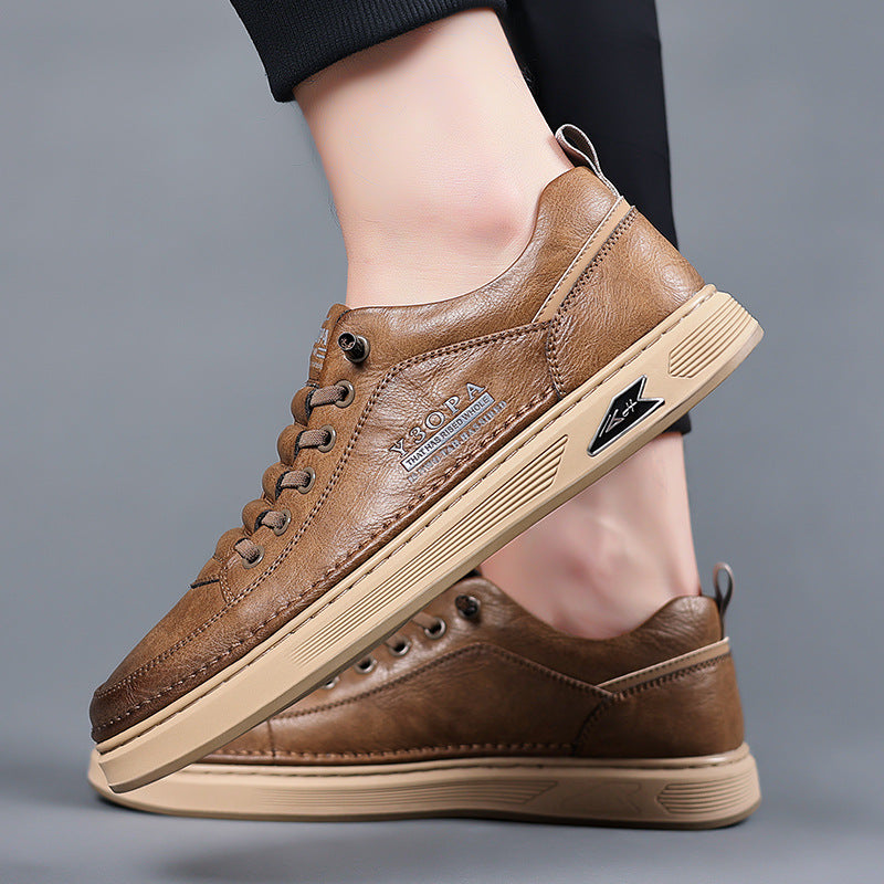 Men's Fashion Trendy Retro Slip-on Lazy Wild Men's Board Shoes