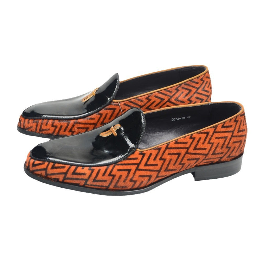 Men's Handmade Quality Business First Layer Cowhide Loafers