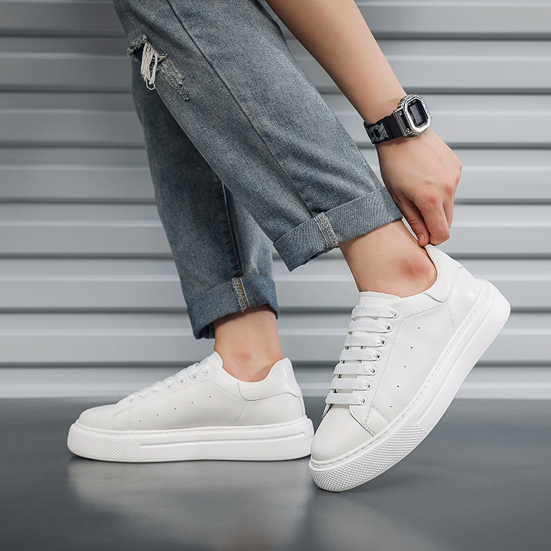 Men's Board Thick Bottom Heightened Easy Wear Sneakers