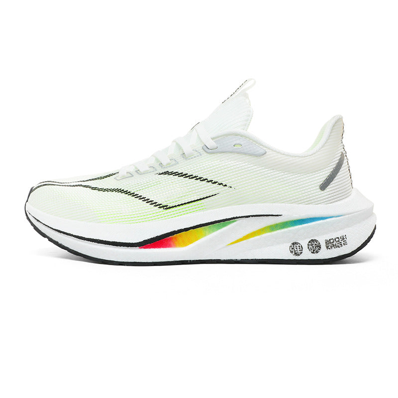 Women's & Men's Red Rabbit Running Breathable Single Mesh Flying Electric Carbon Sneakers