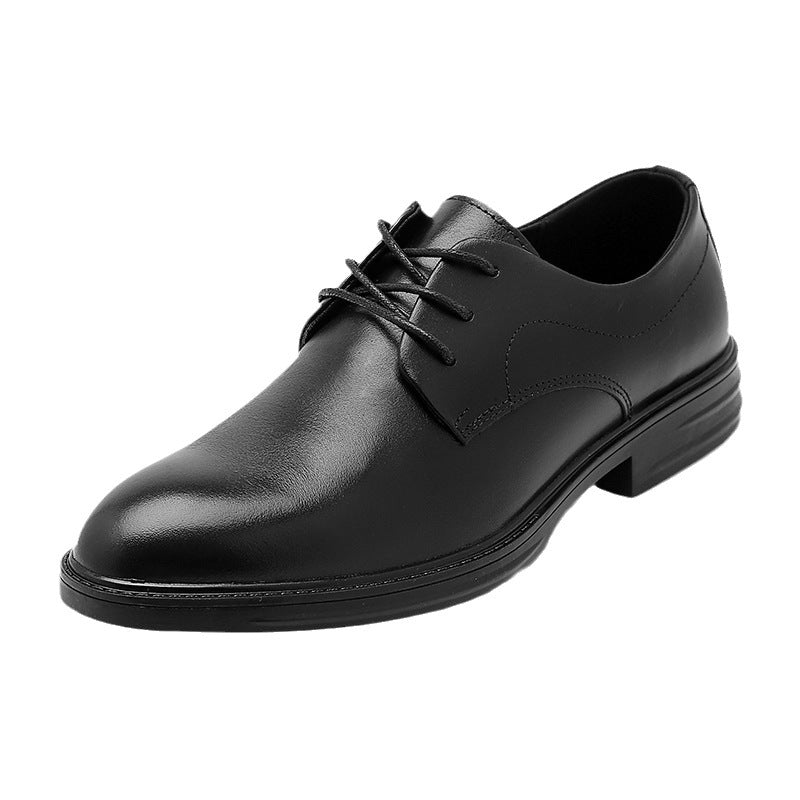 Men's Business Cowhide Thick Formal Daily For Leather Shoes