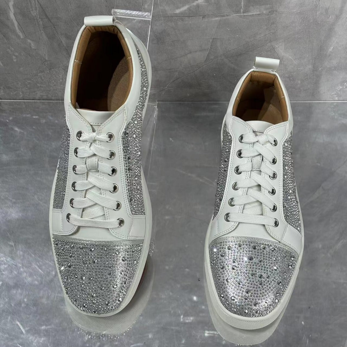 Men's Fashion Genuine Hair Stylist Pumps Leisure Sneakers