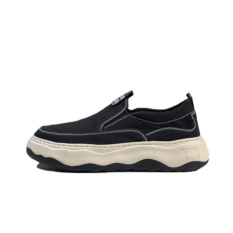 Men's Ice Silk Breathable Sports Summer Tide Soft Bottom Canvas Shoes