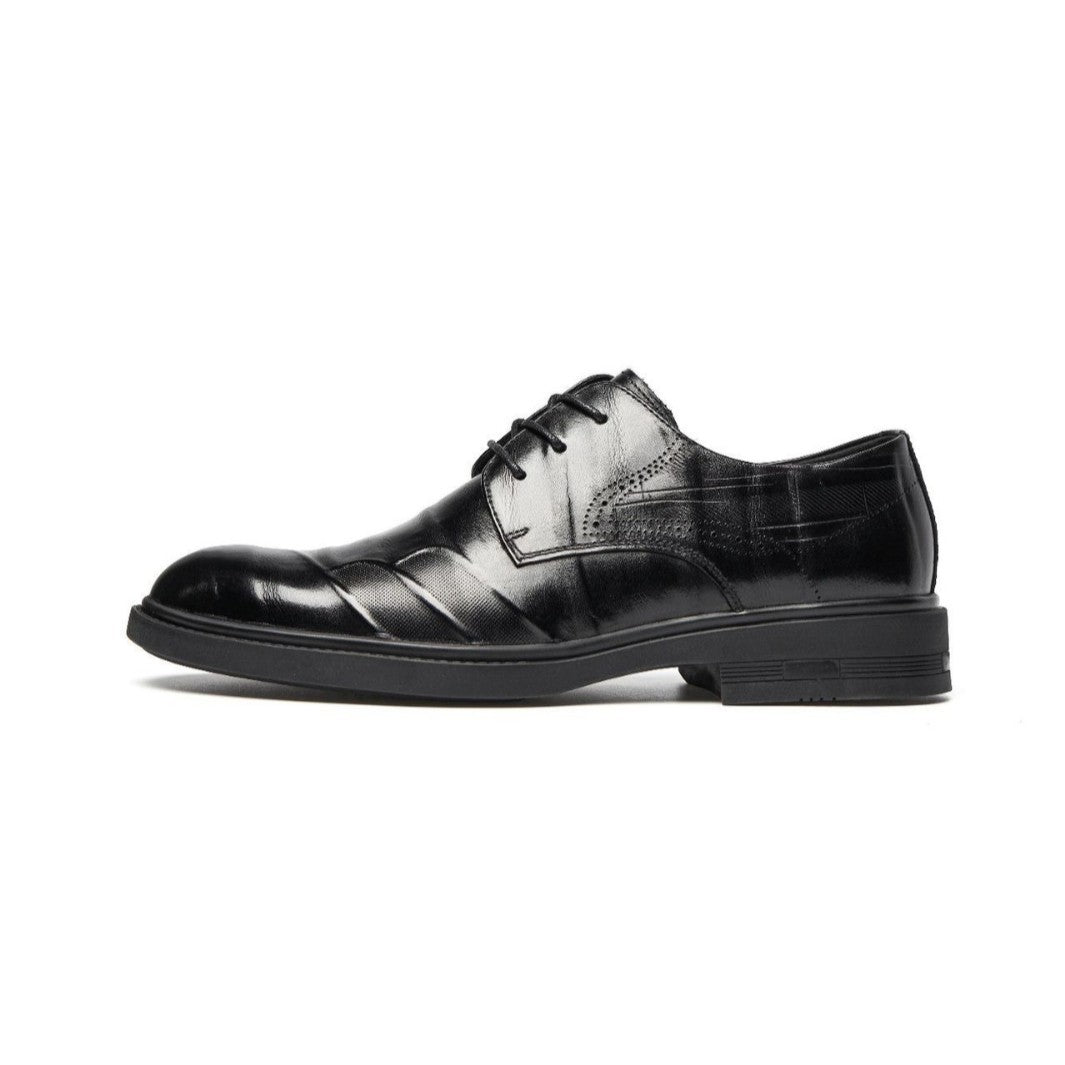 Men's Business Formal Suit British Bridegroom Wedding Men's Casual Leather Shoes