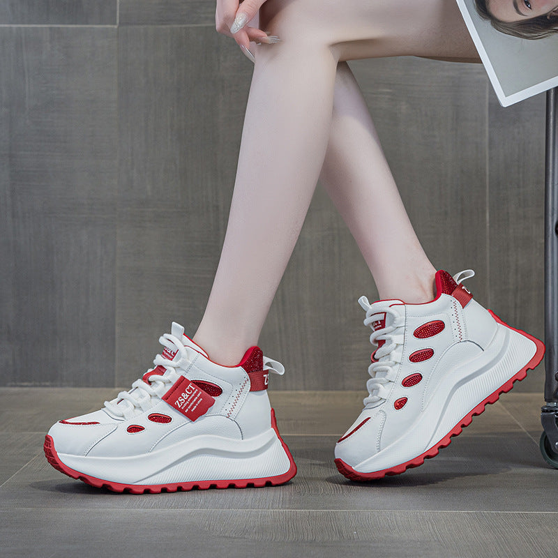 Women's Classic Popular Authentic Platform Sports Leather Shoes
