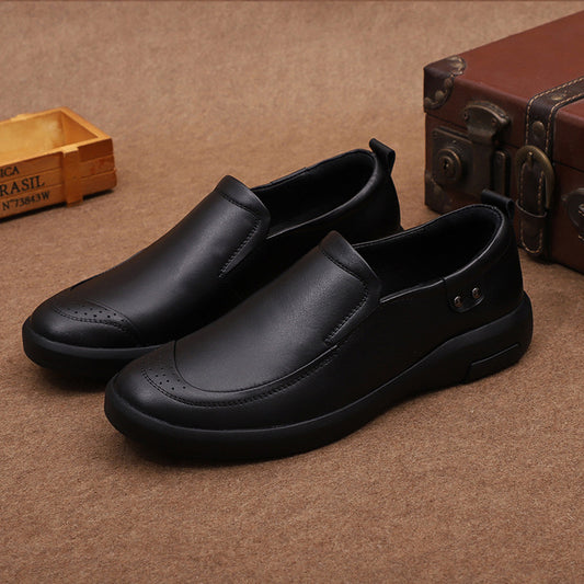 Men's Fashion Soft Noodle Business Sleeve Comfortable Casual Shoes