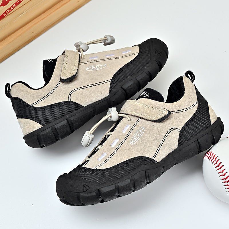 Children's Charming Cohen Outdoor Waterproof Hiking Kid's Sneakers