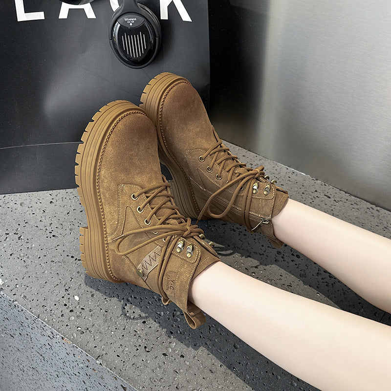 Women's Thick Bottom Increased Martin Summer Breathable Boots